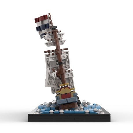 MOC - 181616 De Zeven Provinciën diorama Klemmbausteine - LesDiy - Klemmbausteine