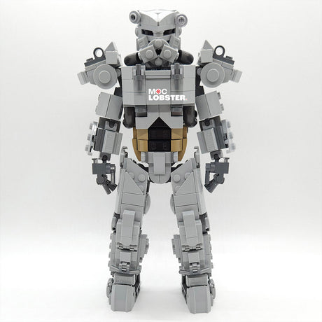 MOC - 182180 Fallout: BoS T - 60 Power Armor Klemmbausteine - LesDiy - Klemmbausteine