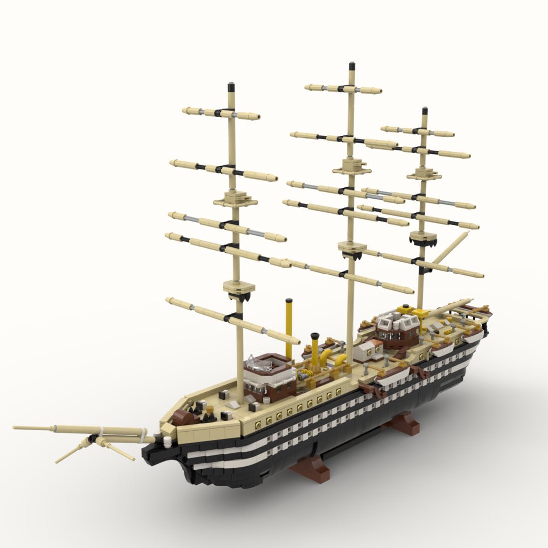MOC - 182894 Amerigo Vespucci Klemmbausteine - LesDiy - Klemmbausteine