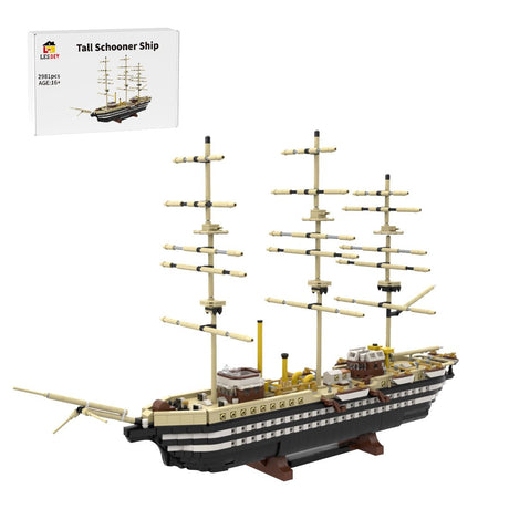 MOC - 182894 Amerigo Vespucci Klemmbausteine - LesDiy - Klemmbausteine