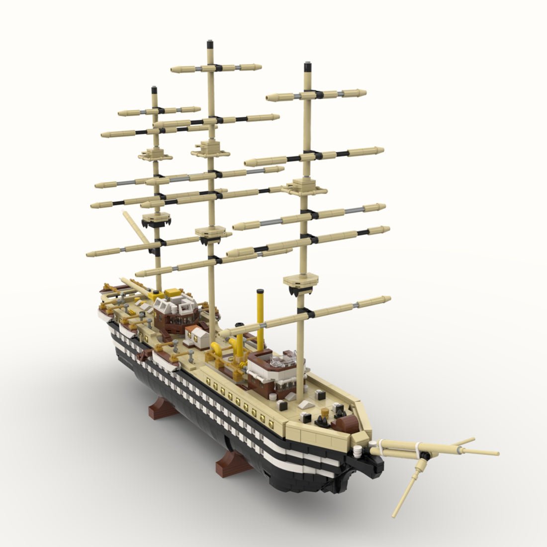MOC - 182894 Amerigo Vespucci Klemmbausteine - LesDiy - Klemmbausteine