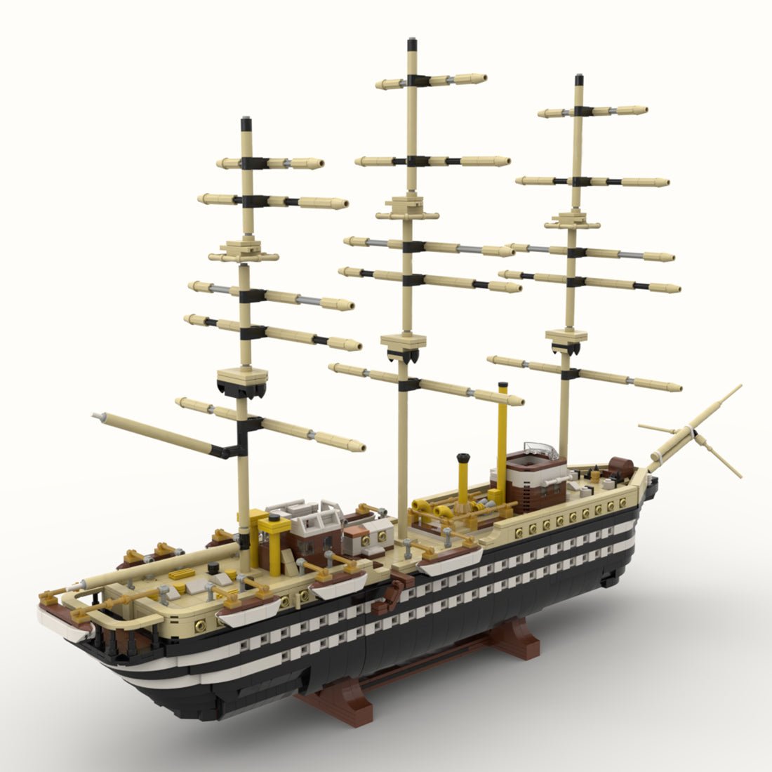 MOC - 182894 Amerigo Vespucci Klemmbausteine - LesDiy - Klemmbausteine