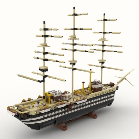 MOC - 182894 Amerigo Vespucci Klemmbausteine - LesDiy - Klemmbausteine