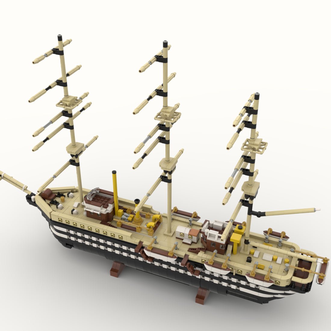 MOC - 182894 Amerigo Vespucci Klemmbausteine - LesDiy - Klemmbausteine