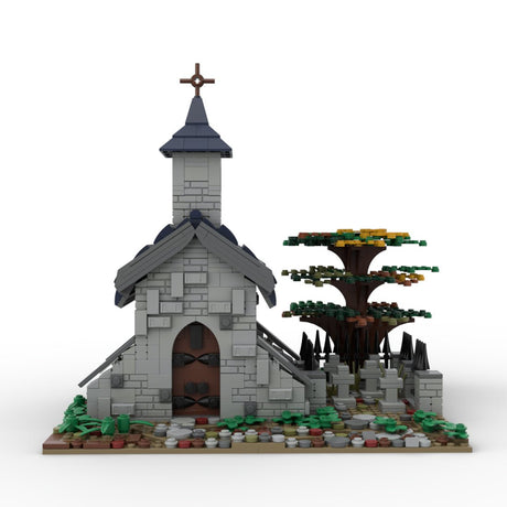 MOC - 182898 Medieval chapel Klemmbausteine - LesDiy - Klemmbausteine