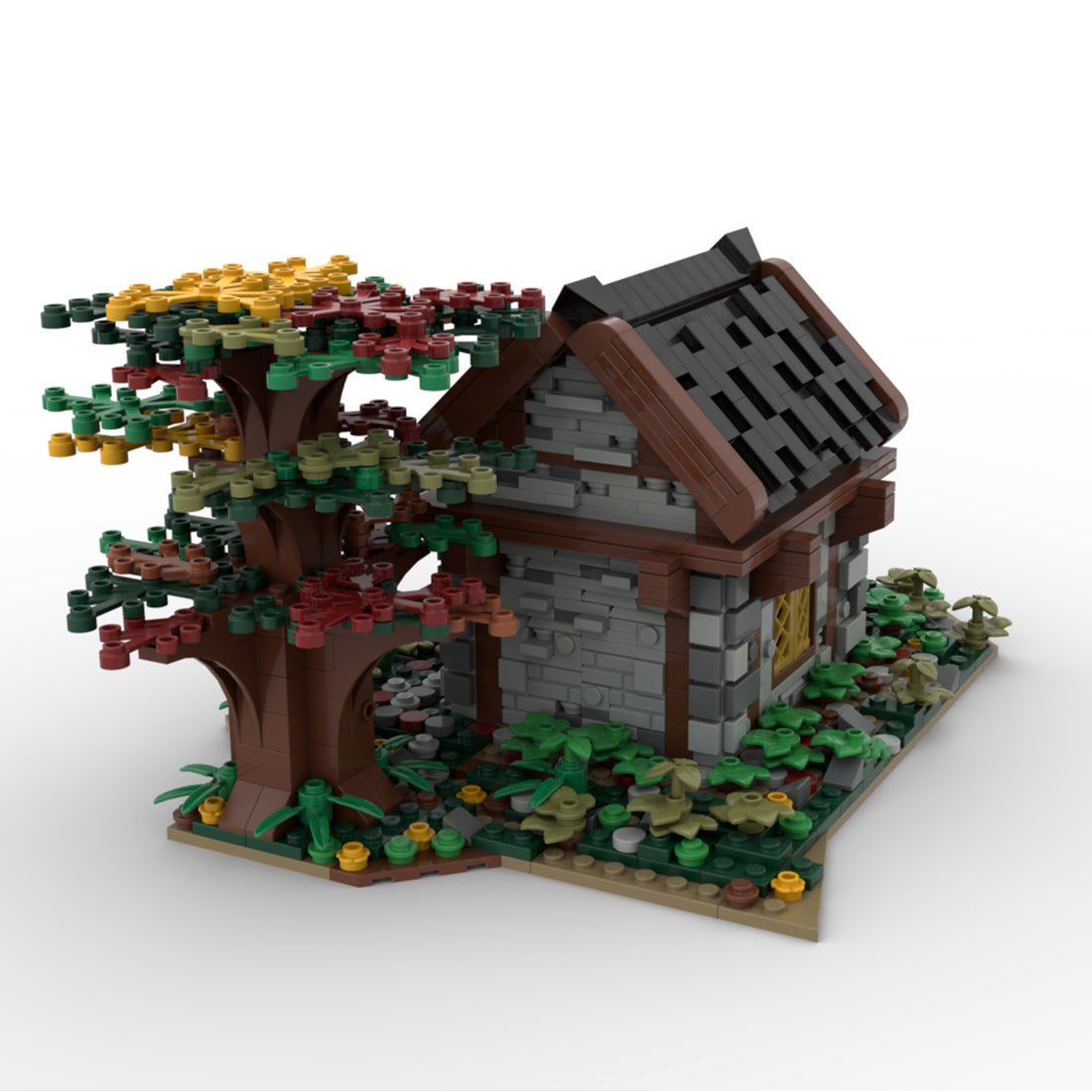 MOC - 182899 little medieval house Klemmbausteine - LesDiy - Klemmbausteine