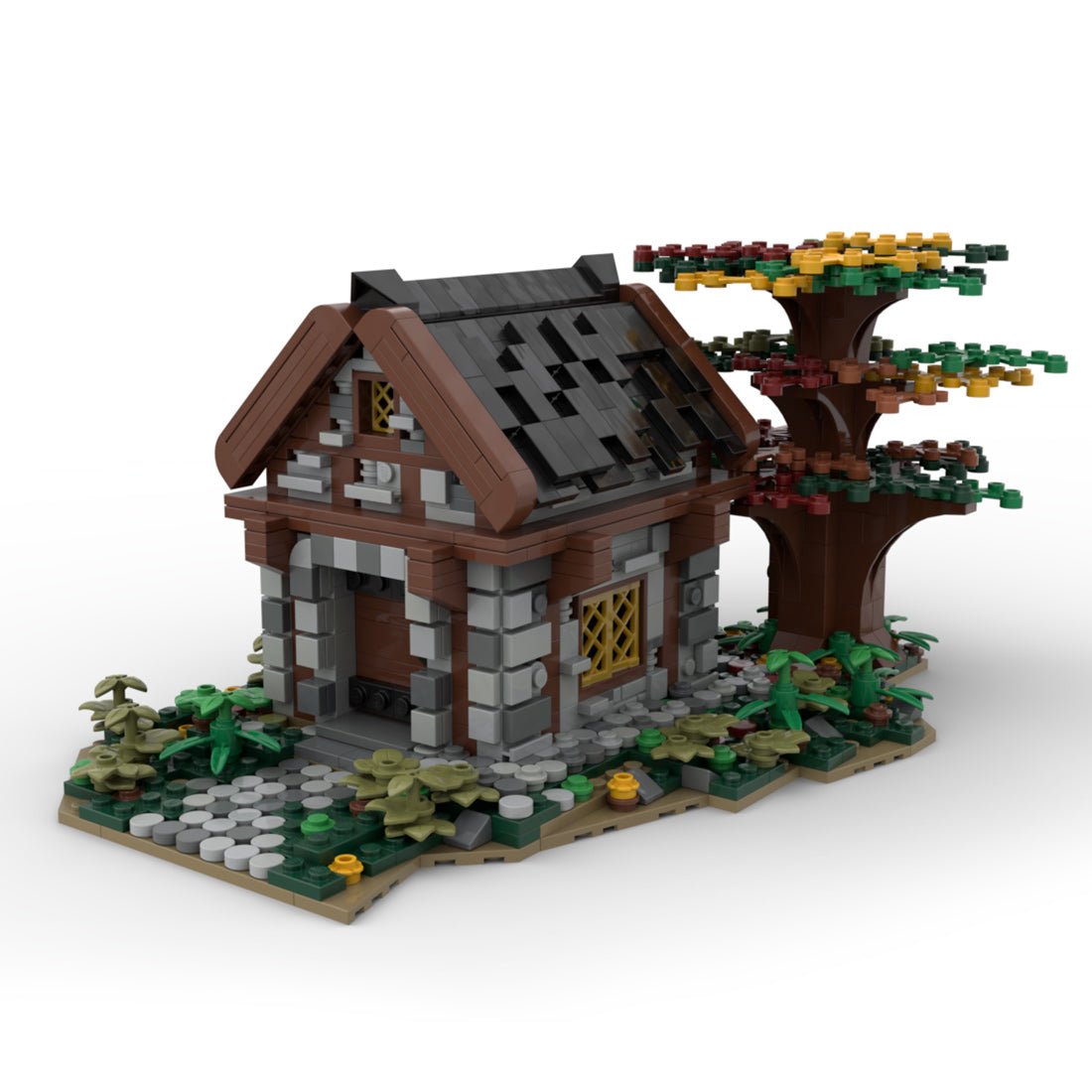 MOC - 182899 little medieval house Klemmbausteine - LesDiy - Klemmbausteine