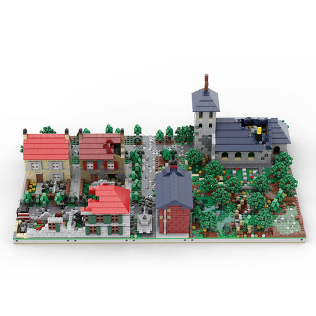 MOC - 183062 microscale diorama ww2 Klemmbausteine - LesDiy - Klemmbausteine