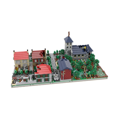 MOC - 183062 microscale diorama ww2 Klemmbausteine - LesDiy - Klemmbausteine