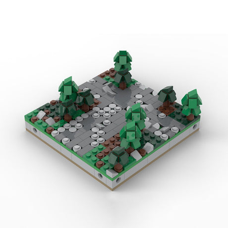 MOC - 183062 Mini World War II Sand Table - Module 5 - Cross Klemmbausteine - LesDiy - Klemmbausteine