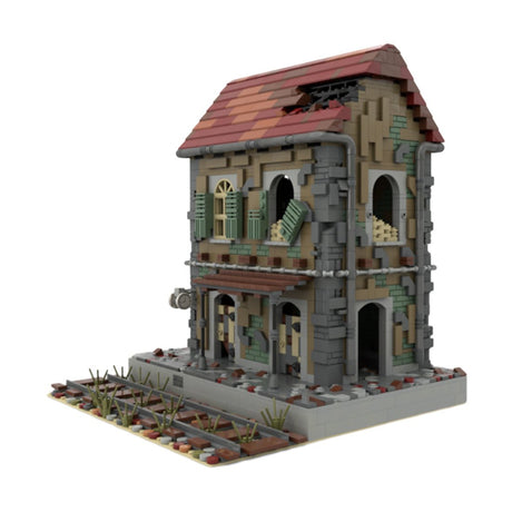 MOC - 183146 Abandoned train station Klemmbausteine - LesDiy - Klemmbausteine
