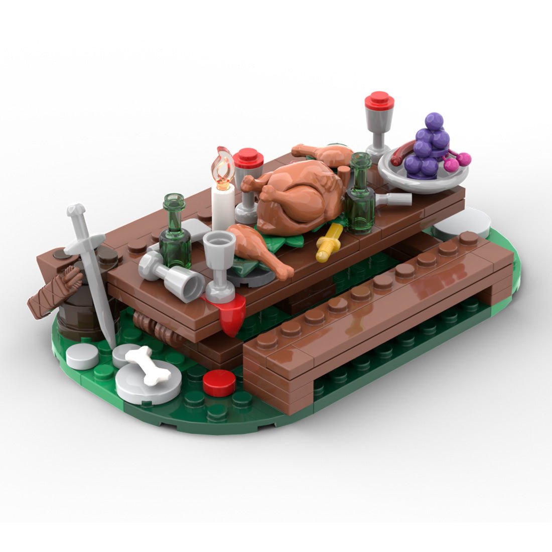 MOC - 183229 Forest Festival Bundle Klemmbausteine - LesDiyproduct_type##