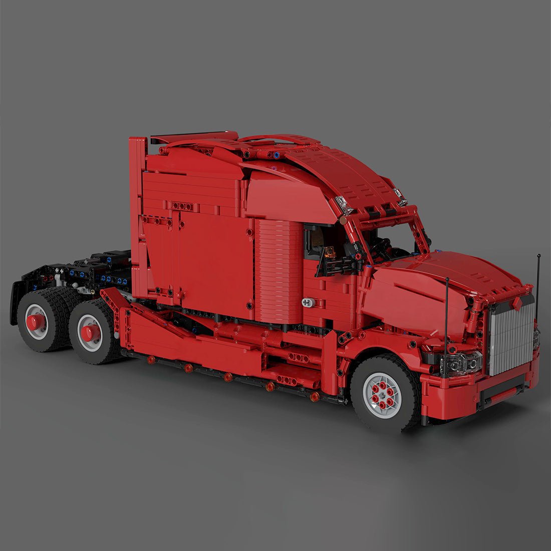 MOC - 183280 US Rednose Truck Klemmbausteine - LesDiy - Klemmbausteine