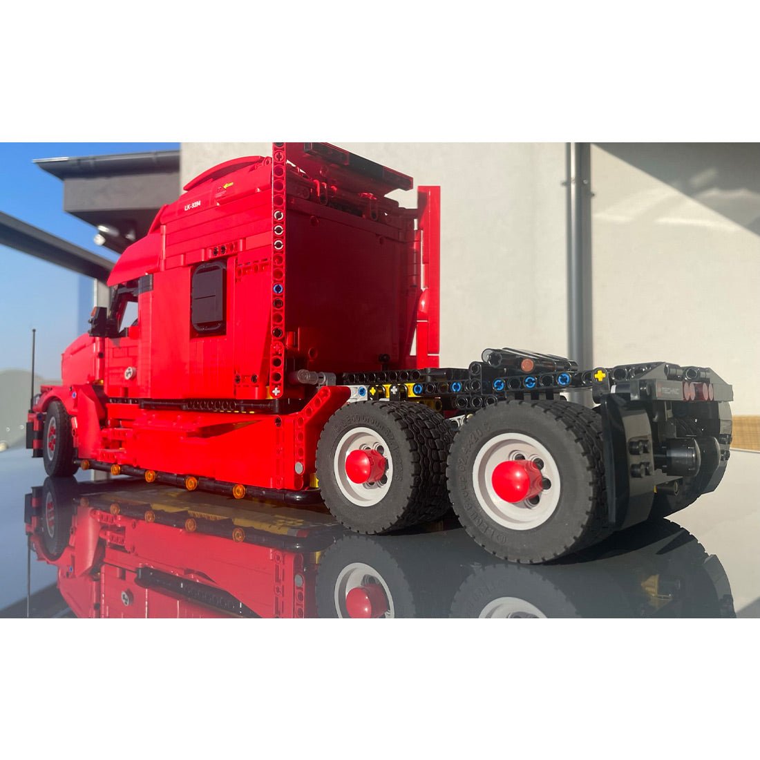 MOC - 183280 US Rednose Truck Klemmbausteine - LesDiy - Klemmbausteine