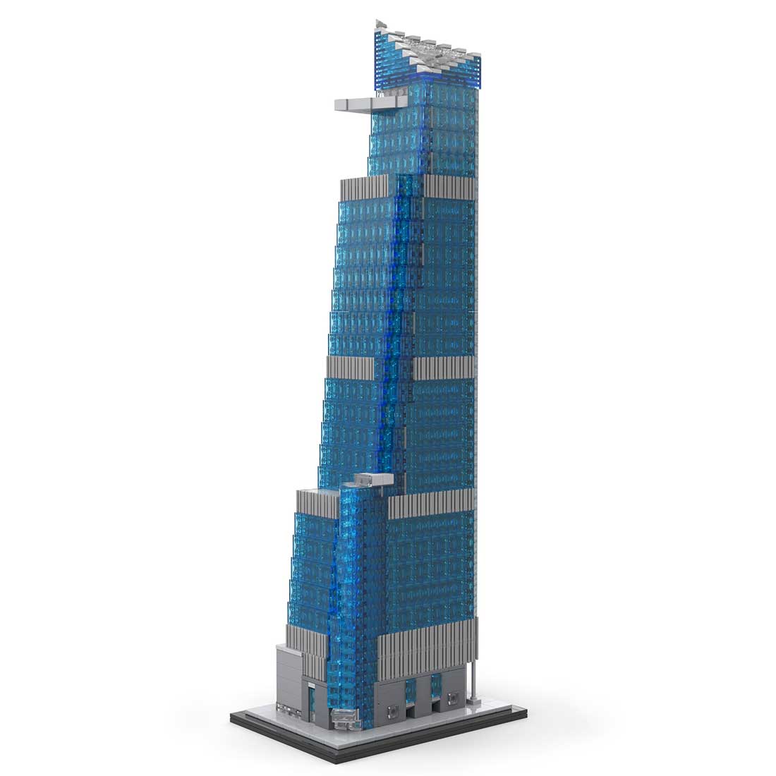 MOC - 183374 30 Hudson Yards 1:800 Scale Klemmbausteine - LesDiy - Klemmbausteine