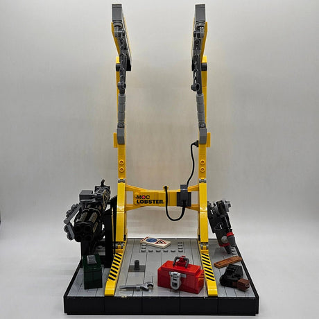 MOC - 183479 Fallout: Power Armor Station + Jetpack mod Klemmbausteine - LesDiy - Klemmbausteine