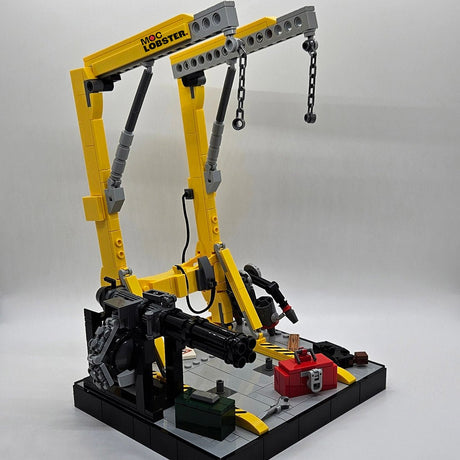 MOC - 183479 Fallout: Power Armor Station + Jetpack mod Klemmbausteine - LesDiy - Klemmbausteine