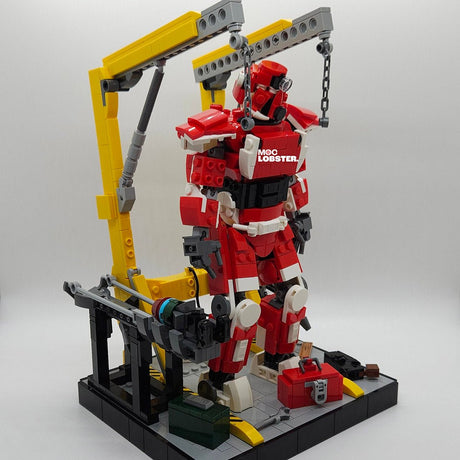 MOC - 183479 Fallout: Power Armor Station + Jetpack mod Klemmbausteine - LesDiy - Klemmbausteine