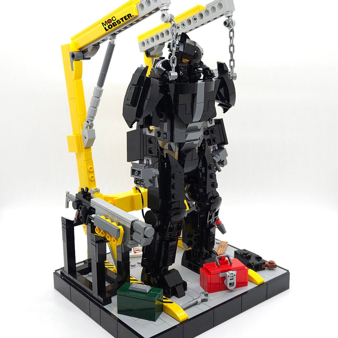 MOC - 183479 Fallout: Power Armor Station + Jetpack mod Klemmbausteine - LesDiy - Klemmbausteine