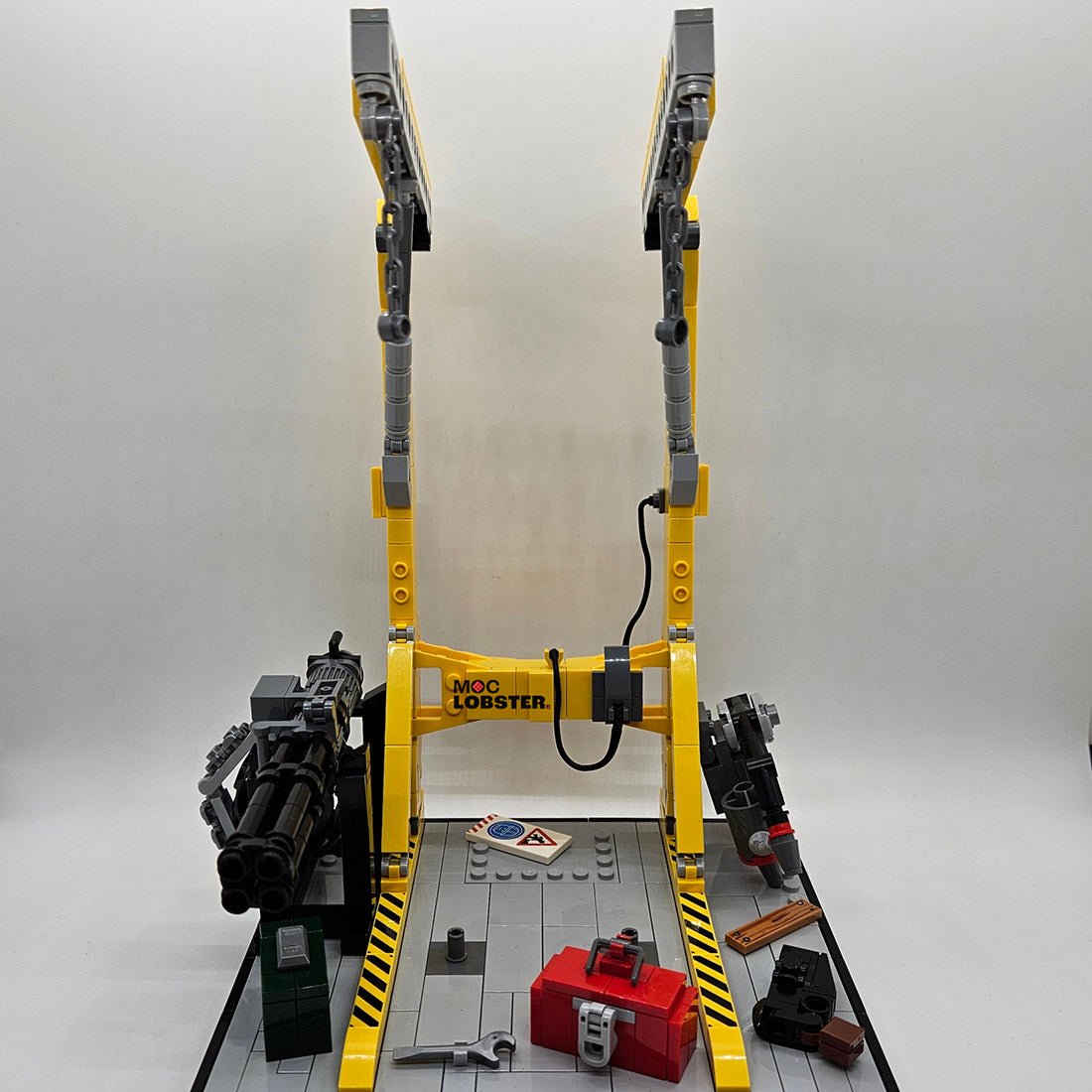 MOC - 183479 Fallout: Power Armor Station + Jetpack mod Klemmbausteine - LesDiy - Klemmbausteine