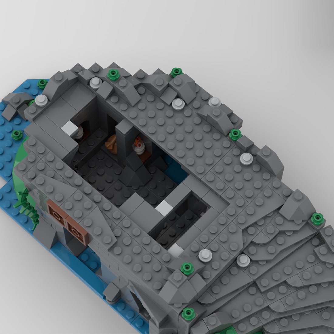 MOC - 183513 Front Towers - 10305 extension Klemmbausteine - LesDiy - Klemmbausteine