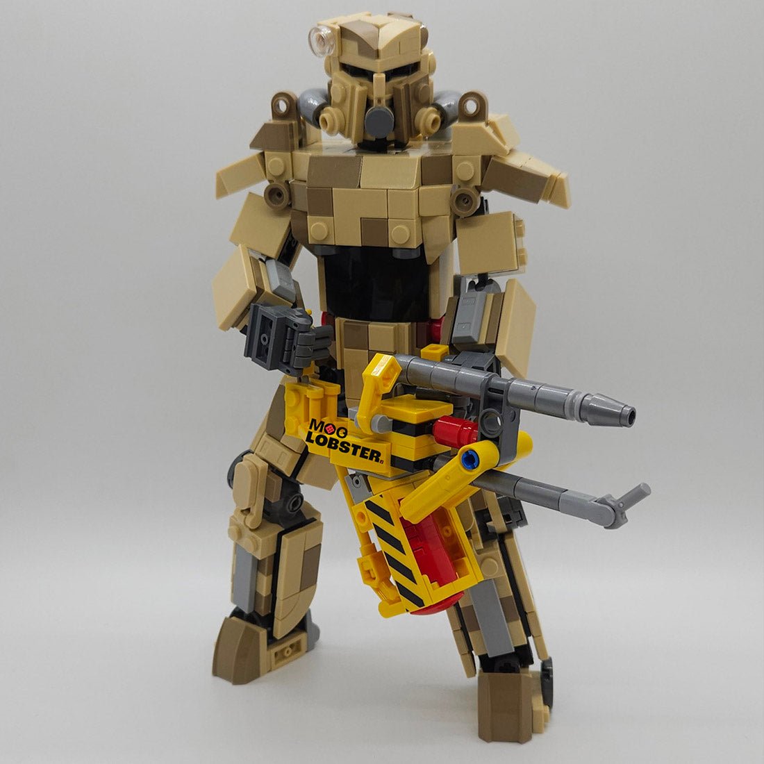 MOC - 183742 Fallout: Desert Camo T - 45 Power Armor Klemmbausteine - LesDiy - Klemmbausteine