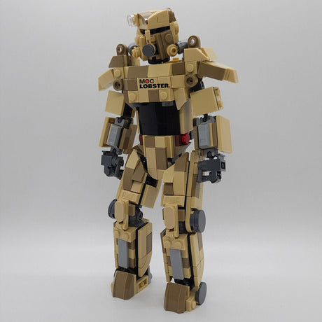 MOC - 183742 Fallout: Desert Camo T - 45 Power Armor Klemmbausteine - LesDiy - Klemmbausteine