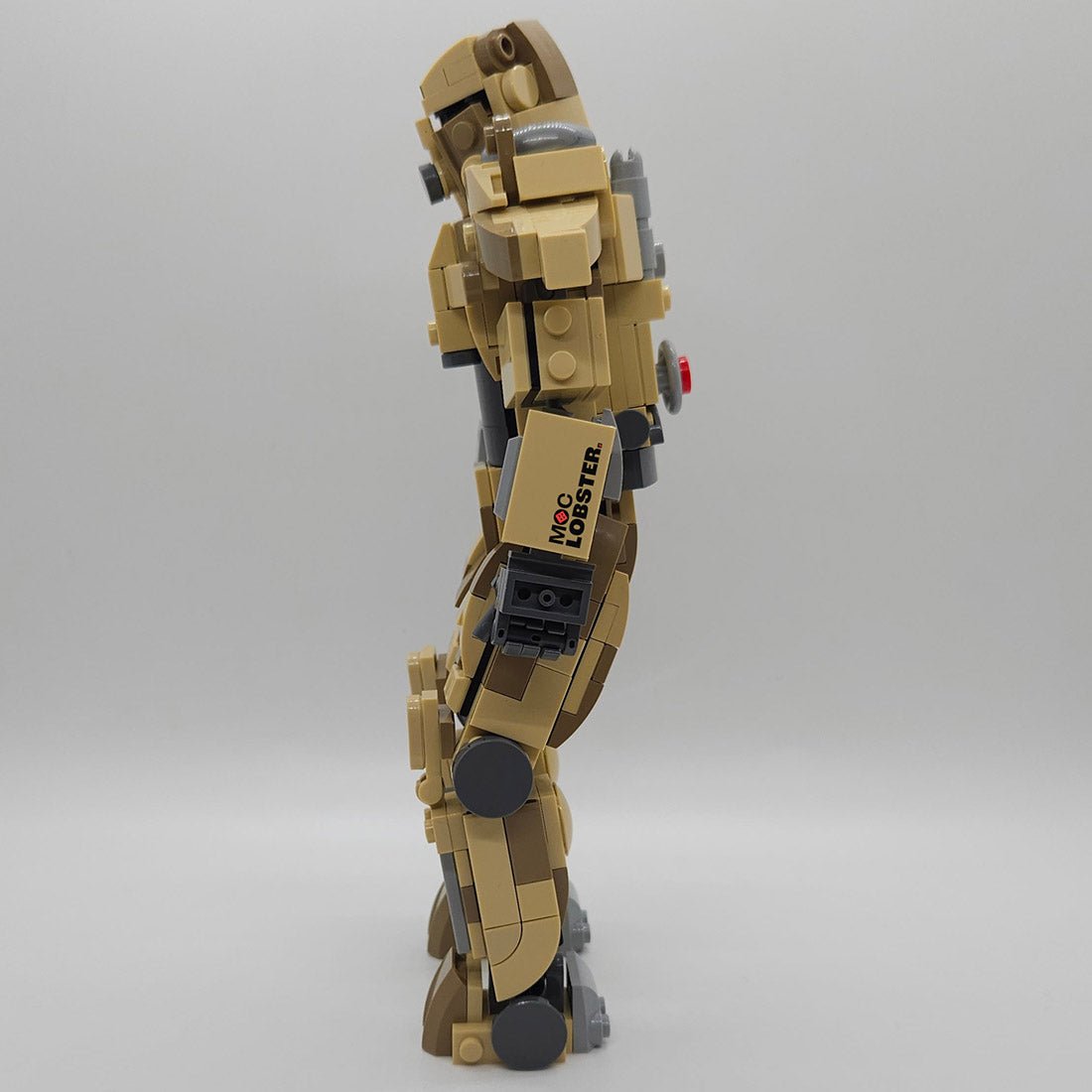 MOC - 183742 Fallout: Desert Camo T - 45 Power Armor Klemmbausteine - LesDiy - Klemmbausteine