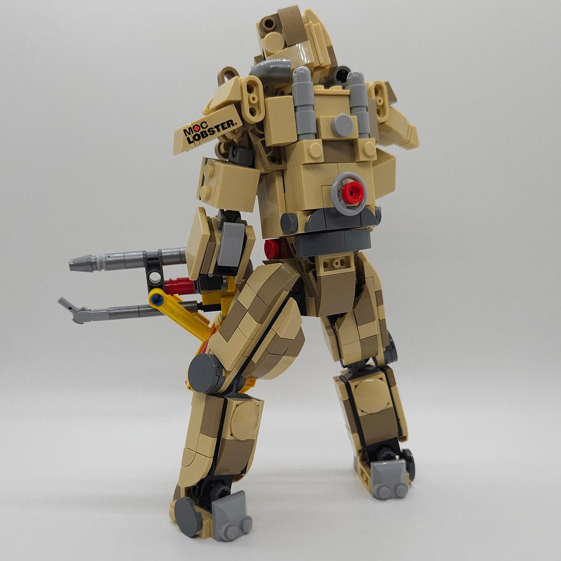 MOC - 183742 Fallout: Desert Camo T - 45 Power Armor Klemmbausteine - LesDiy - Klemmbausteine