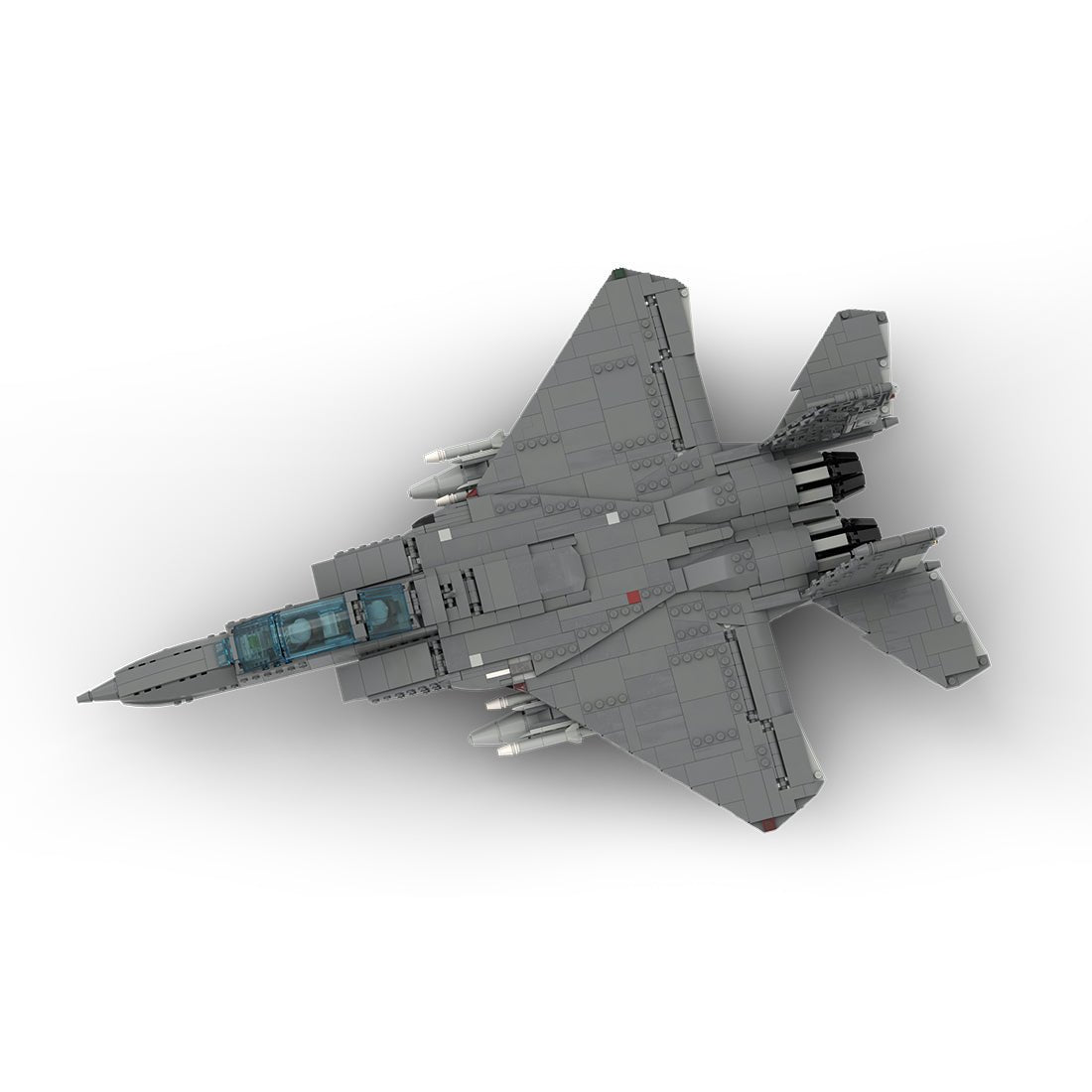 MOC - 184160 F - 15 E | STRIKE EAGLE - 1:34 Scale (v2) Klemmbausteine - LesDiy - Klemmbausteine