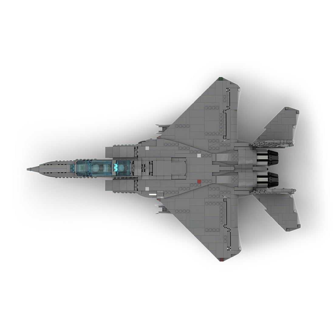 MOC - 184160 F - 15 E | STRIKE EAGLE - 1:34 Scale (v2) Klemmbausteine - LesDiy - Klemmbausteine