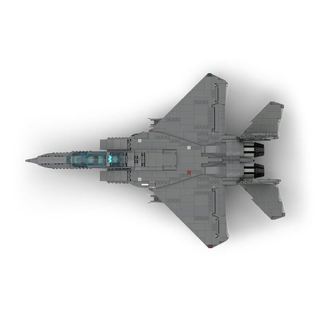 MOC - 184160 F - 15 E | STRIKE EAGLE - 1:34 Scale (v2) Klemmbausteine - LesDiy - Klemmbausteine