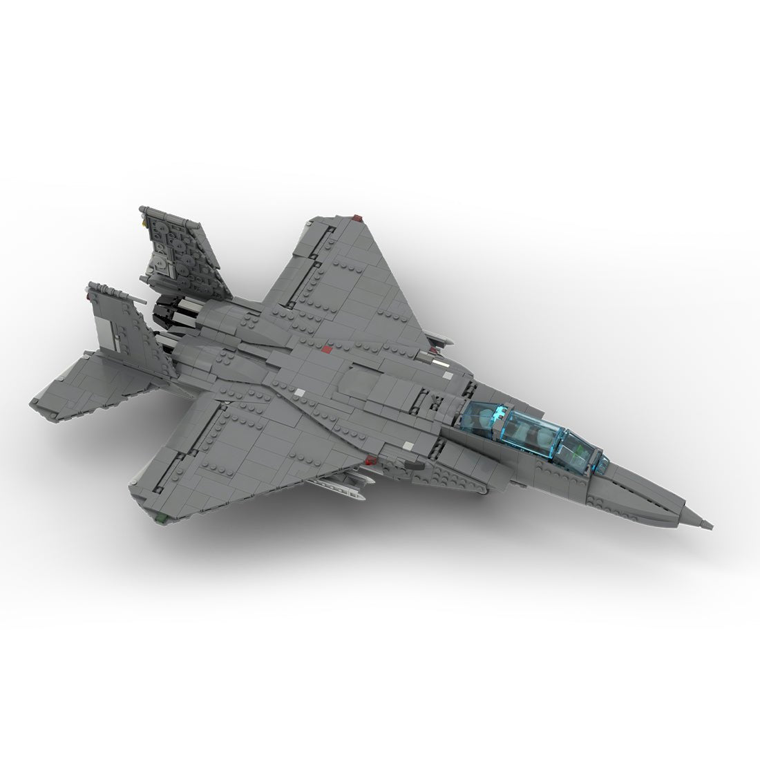 MOC - 184160 F - 15 E | STRIKE EAGLE - 1:34 Scale (v2) Klemmbausteine - LesDiy - Klemmbausteine