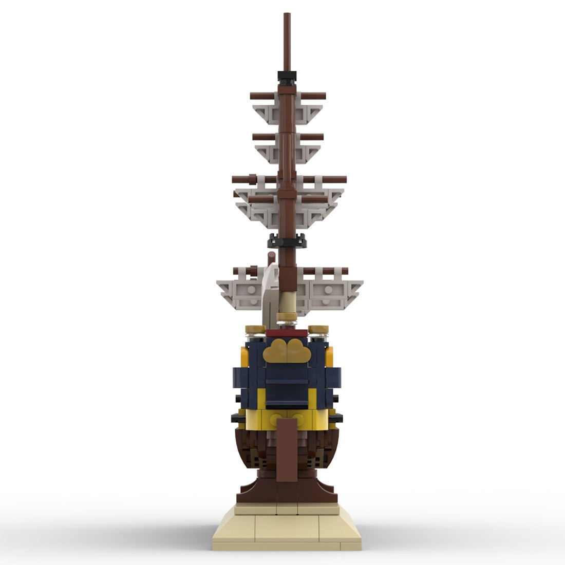 MOC - 184253 The Unicorn Klemmbausteine - LesDiy - Klemmbausteine