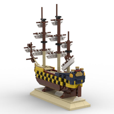 MOC - 184253 The Unicorn Klemmbausteine - LesDiy - Klemmbausteine