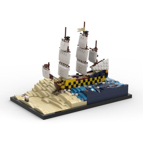 MOC - 184284 The Unicorn breaches through the dunes Klemmbausteine - LesDiy - Klemmbausteine