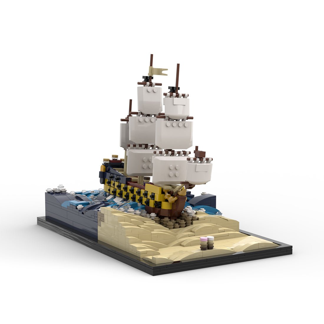 MOC - 184284 The Unicorn breaches through the dunes Klemmbausteine - LesDiy - Klemmbausteine