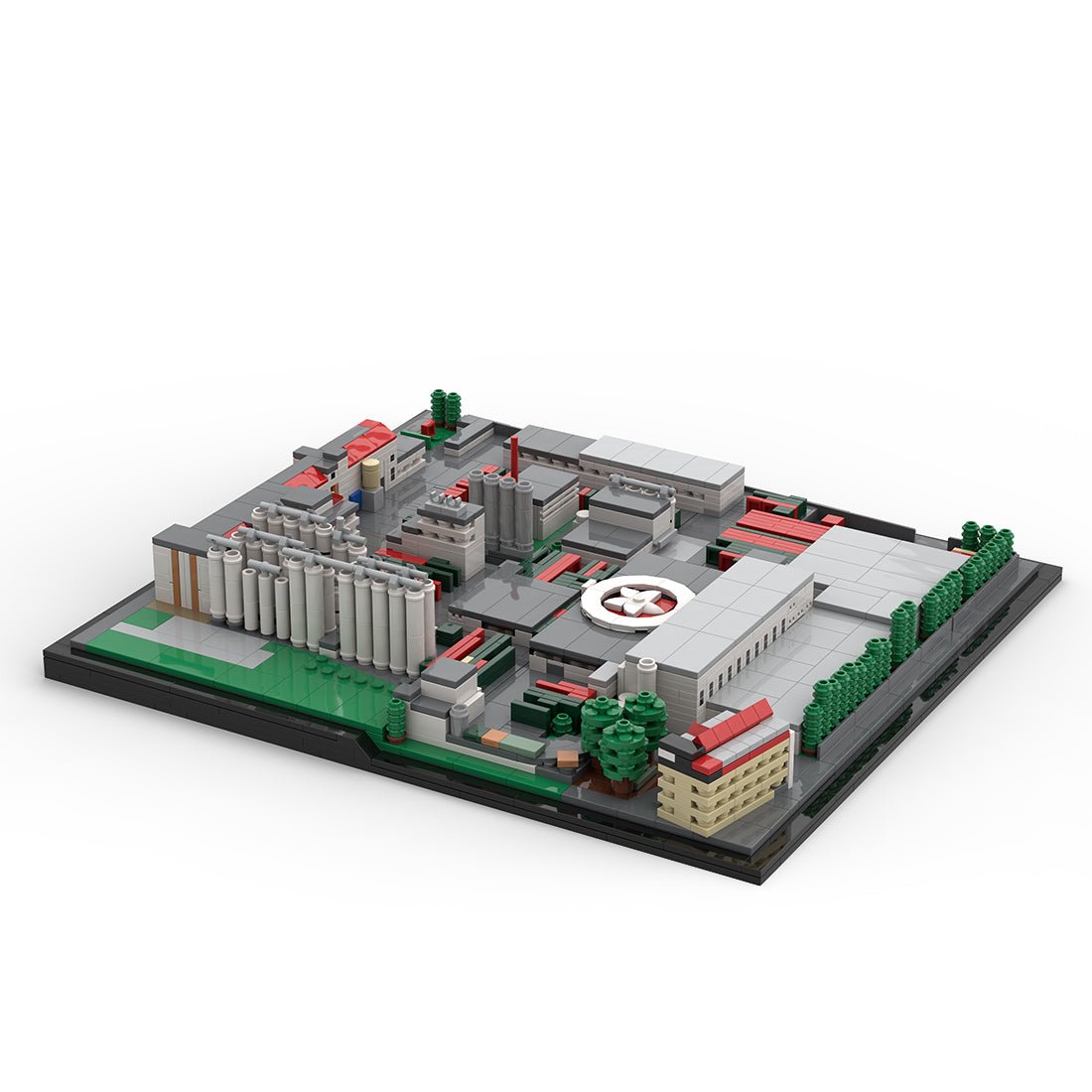 MOC - 184323 Germany Leipzig Sternburg Brewery Klemmbausteine - LesDiy - Klemmbausteine