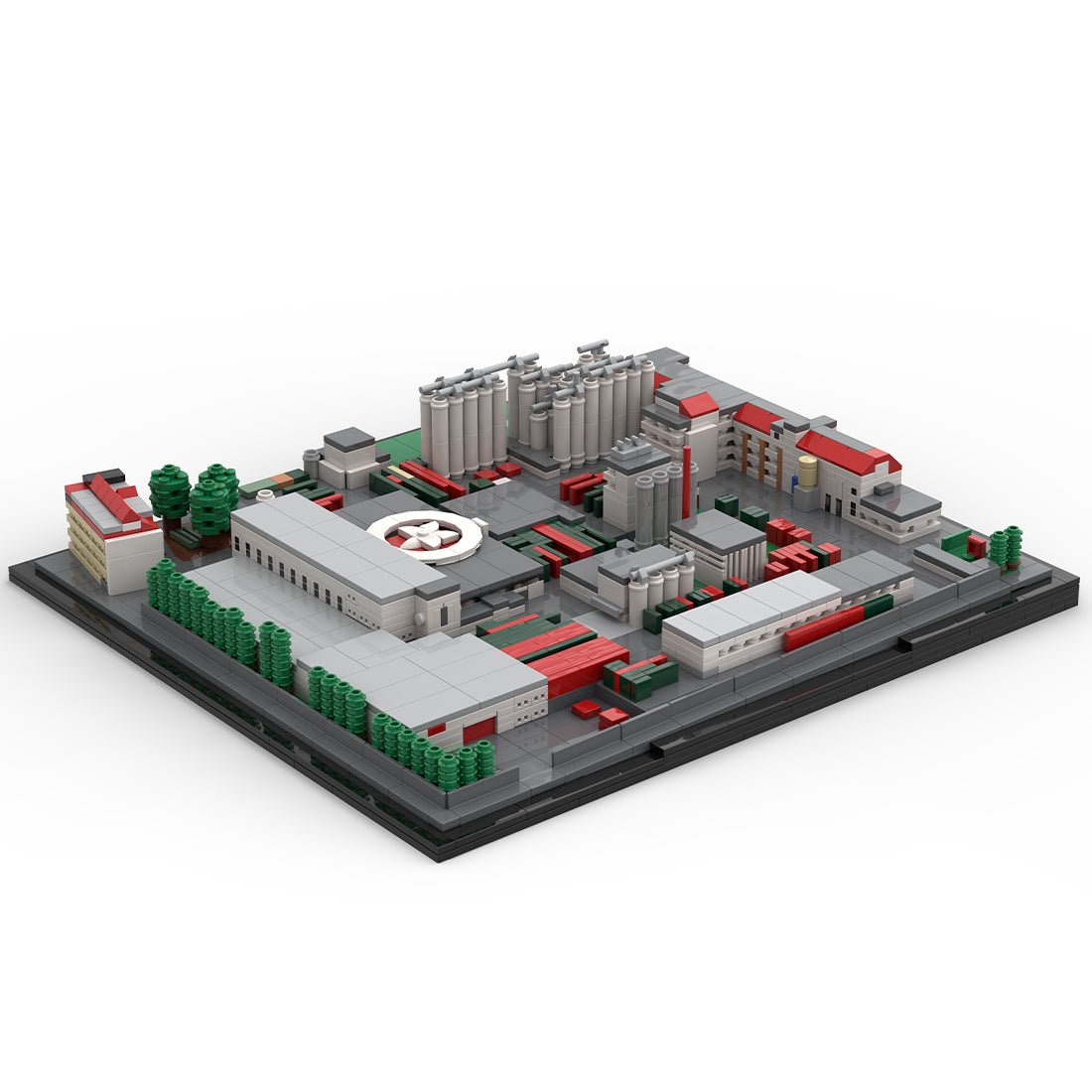 MOC - 184323 Germany Leipzig Sternburg Brewery Klemmbausteine - LesDiy - Klemmbausteine