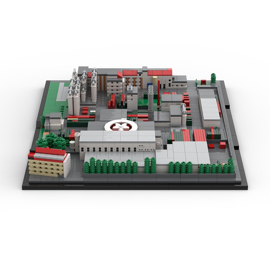 MOC - 184323 Germany Leipzig Sternburg Brewery Klemmbausteine - LesDiy - Klemmbausteine