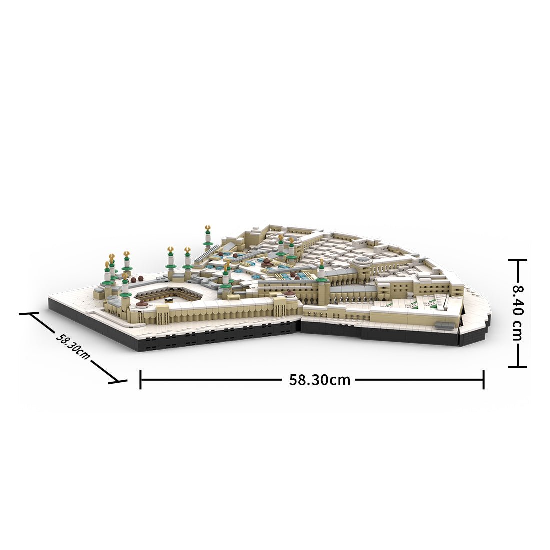 MOC - 184753 Masjid al - Haram Klemmbausteine - LesDiy - Klemmbausteine