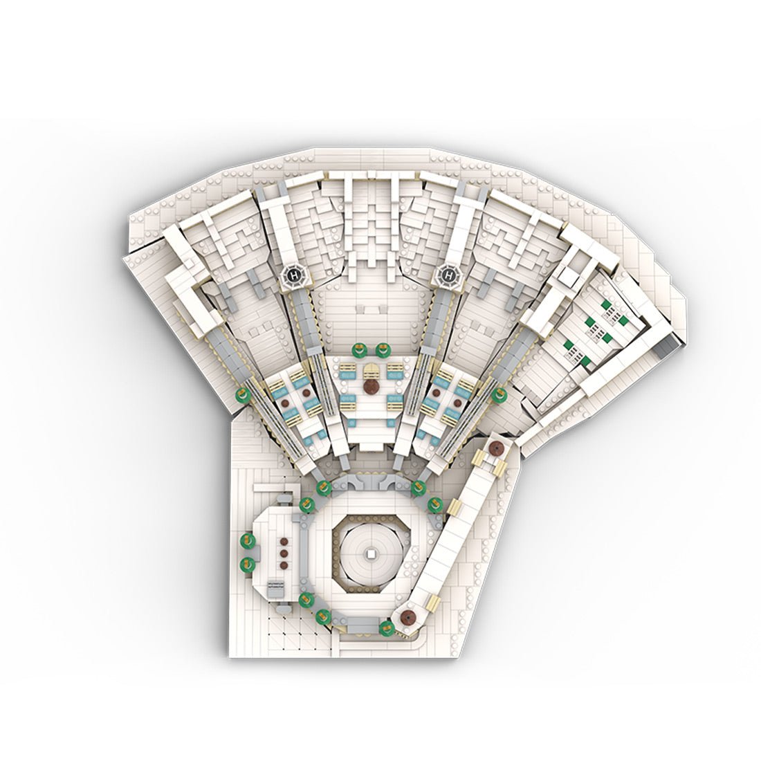 MOC - 184753 Masjid al - Haram Klemmbausteine - LesDiy - Klemmbausteine