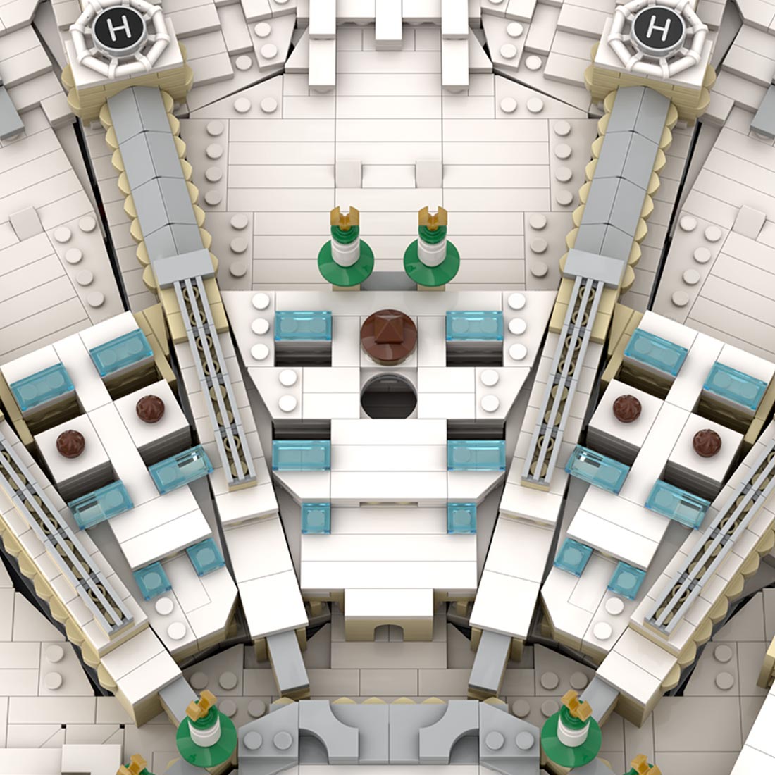 MOC - 184753 Masjid al - Haram Klemmbausteine - LesDiy - Klemmbausteine