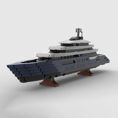 MOC - 185088 Luxury Yacht Klemmbausteine (Mini Scale) - LesDiy - Klemmbausteine