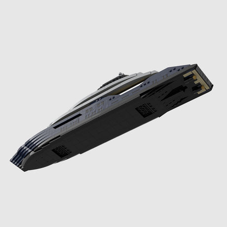 MOC - 185088 Luxury Yacht Klemmbausteine (Mini Scale) - LesDiy - Klemmbausteine