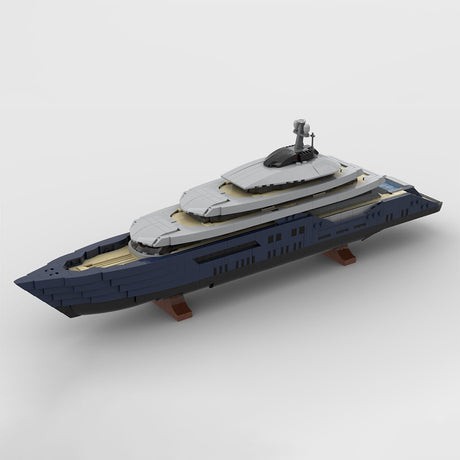 MOC - 185088 Luxury Yacht Klemmbausteine (Mini Scale) - LesDiy - Klemmbausteine