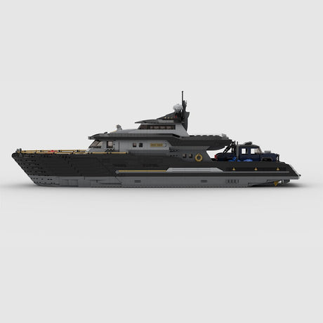 MOC - 185307 Explorer's Yacht Klemmbausteine - LesDiy - Klemmbausteine