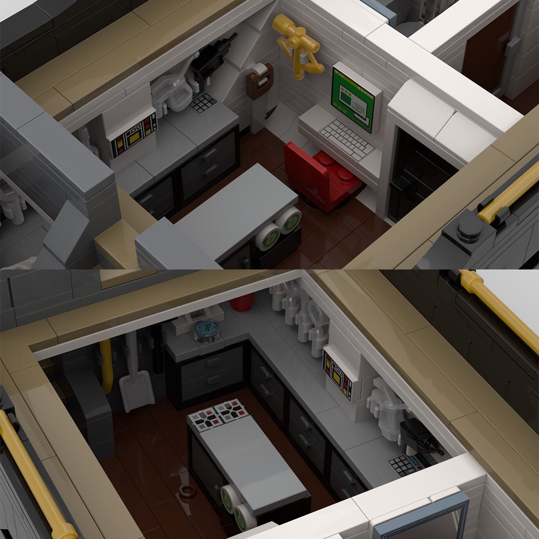 MOC - 185307 Explorer's Yacht Klemmbausteine - LesDiy - Klemmbausteine