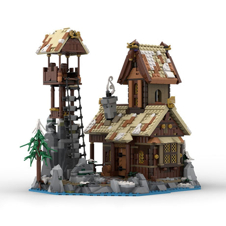 MOC - 185525 Viking Port House Klemmbausteine - LesDiy - Klemmbausteine