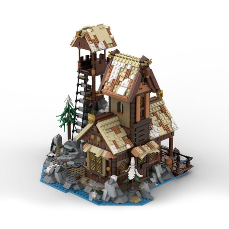 MOC - 185525 Viking Port House Klemmbausteine - LesDiy - Klemmbausteine